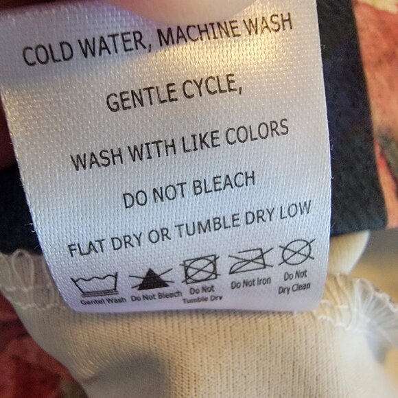 Lily by Firmiana Patchwork Print Skirt Multicolor Wrap Front Boho Womens XL NWT - Picture 9 of 12